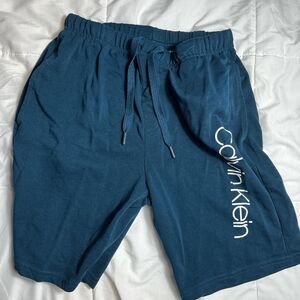 Calvin-klein Men's Blue and Navy Shorts